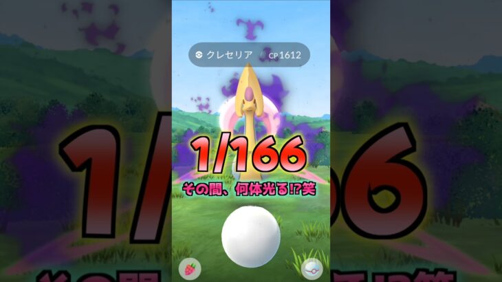 シャドウクレセリア１０戦♪レア個体を狙う!!【ポケモンGO】