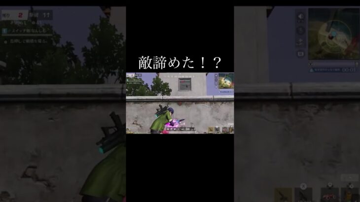 【荒野行動】 敵諦めた？ #荒野行動 #shorts