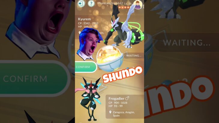 Will This Lucky Trade Be a SHUNDO Legendary?! ✨🔥 | Pokémon GO” #pokemon #pokemongo #shorts