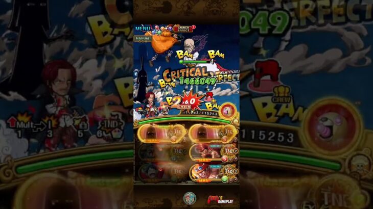 70.40x POINTS (New units without Buggy)!! – Blitz Battle 12 Anni (One Piece Treasure Cruise) #shorts