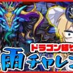 【パズドラ】風雲の続編は嫌な予感しかしないんだが!?霧雨チャレンジを初見ドラゴン縛りで攻略する配信 #shorts #パズドラ #ドラゴン縛り