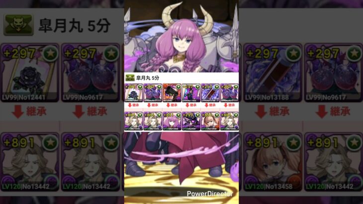 皐月丸 5分 #パズドラ #puzzleanddragons #龍族拼圖