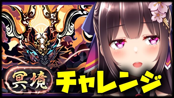 RE:【冥境チャレンジ】あっしょう【Vtuber/雑談】【パズドラ】