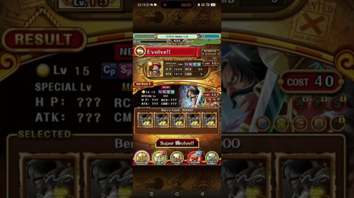 Evolution Roger Co-op One Piece Treasure Cruise