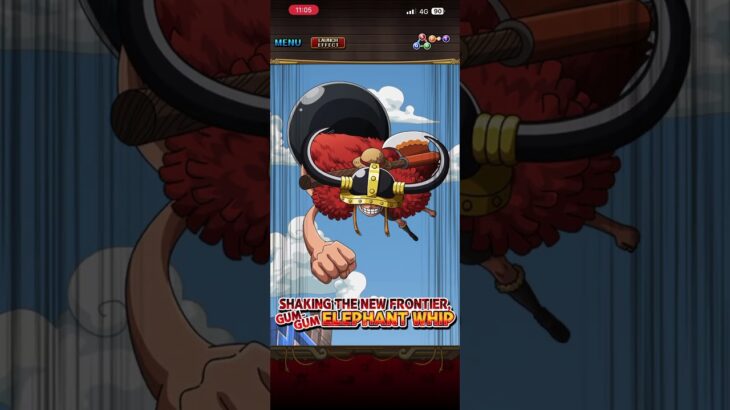 OPTC Motion skill New Elbaph Luffy #optc #onepiece #onepiecetreasurecruise