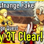 Solomon Stable 3-Turn Run | FGO x Fate/strange Fake Challenge Quest