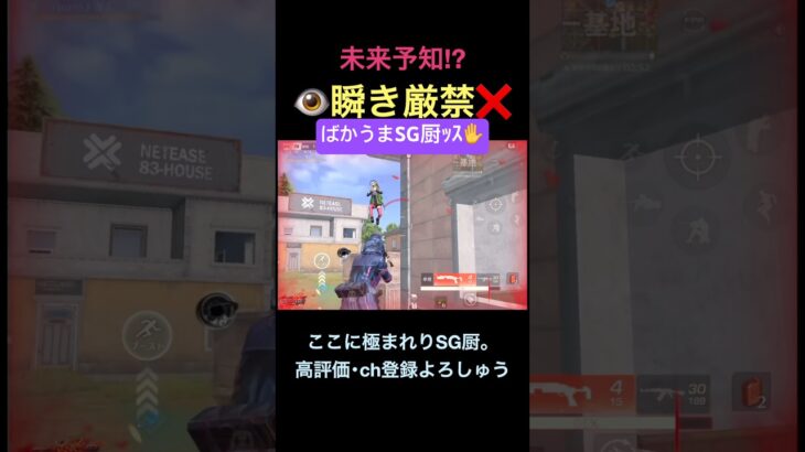 今話題のSG厨がｺﾁﾗ【荒野行動】#荒野行動 #クリップ #キル集