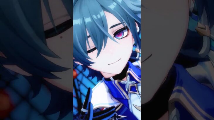 【原神MMD】百花繚乱【ローエン】#genshinimpact #原神 #ローエン #lohen #百花繚乱 #shorts
