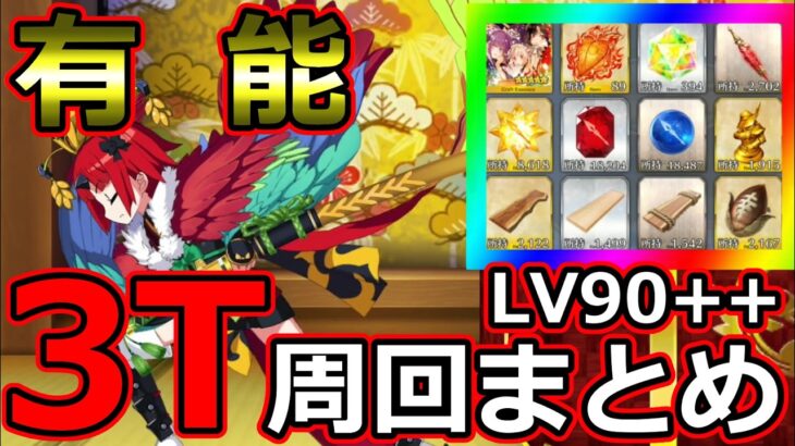 【FGO】LV90++紅閻魔ちゃんで誰でも簡単！「お手伝い 鍼灸サービスアシスタント」3T周回まとめ。【夏予習版:雀のお宿の活動日誌～閻魔亭繁盛記～】