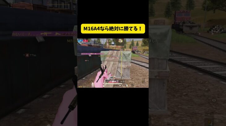 M16A4を使えば絶対に勝てます！ #荒野行動 #良かったらチャンネル登録してくれると嬉しい #ゲーム実況 #荒野行動エンジョイ勢