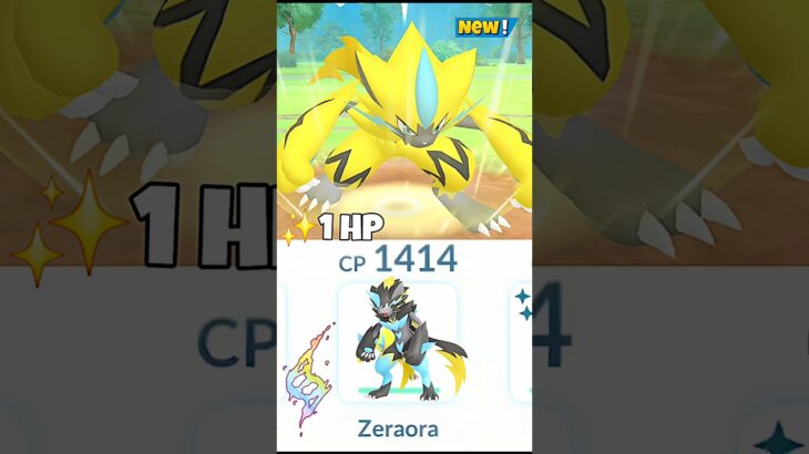 New✨️Zeraora Destroy Grunt Badly in Pokemon Go