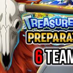 [OPTC] 6 TEAMS FOR TREASURE MAP (NO NEW BATCH) vs RODO トレクル