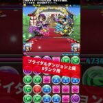 【Sランク用】ズラしのみ【#パズドラ/パズル&ドラゴンズ】 #ブライダルダンジョン #上級 #銀時