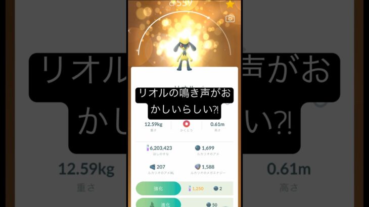 【ポケモンGO】リオルの鳴き声がおかしいらしい?! #ポケモンgo #色違い #ネタ #アフレコ #リオル