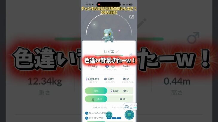 セビエのコミュデイに参加したひぃともんgo#ポケモンgo #ポケモン #ポケモンsubscribe #shorts #short