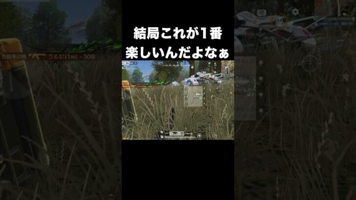 結局これが1番楽しいんだよなぁ　#荒野行動