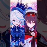 💧フリーナ　胡桃👻／INTERNET ANGEL【原神/MMD/Genshin impact】#原神 #genshinimpact #furina #hutao #shorts