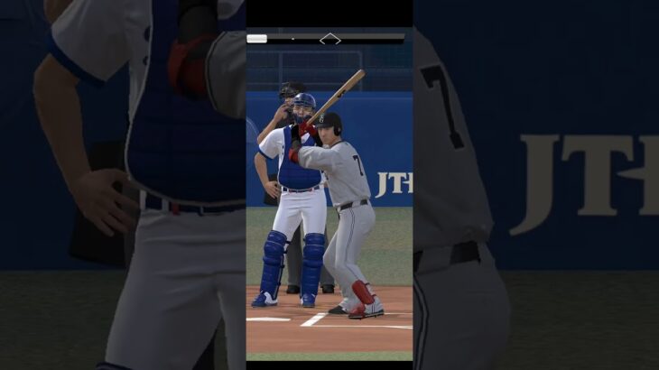 プロ野球スピリッツA（Professional Baseball Spirits A）巨人VS中日　無音です。