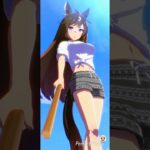 ウマ娘 プリティーダービー ドゥラメンテとウマさんぽ 夏休みver