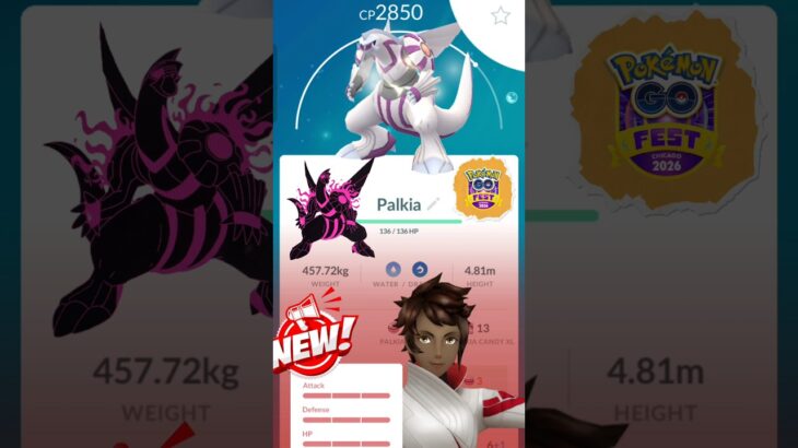 🔥 I GOT A HUNDO SHADOW PALKIA! 💯  in | Pokemon go#PokemonGO