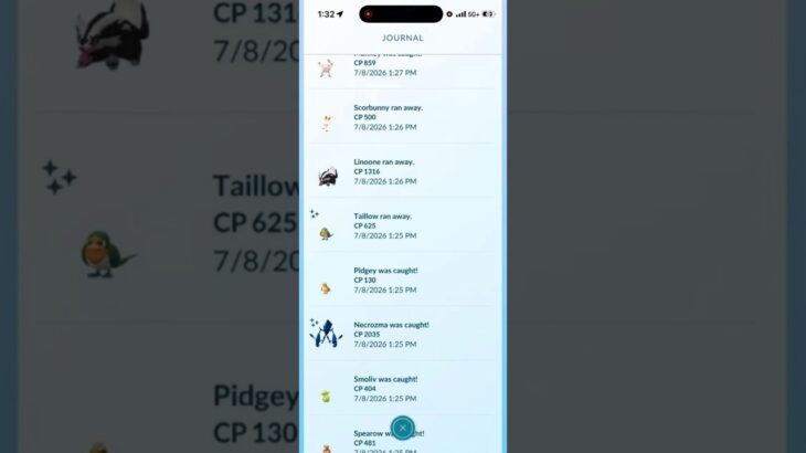 ✨I FAILED A SHINY POKEMON IN POKEMON GO…✨ #shorts #pokemon