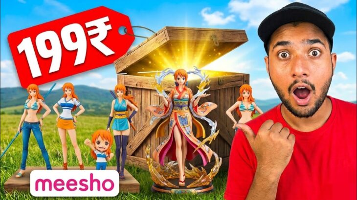 I BOUGHT CHEAPEST ONE PIECE NAMI ACTION FIGURES FROM MEESHO! 😍
