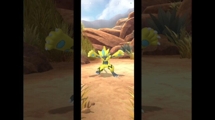 【ポケモンGO】ゼラオラ捕獲の瞬間！ #ポケモンgo #陰キャのゲンガー