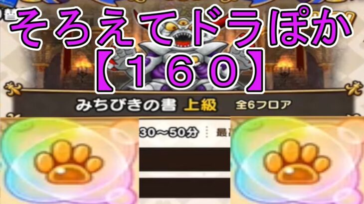 【ドラクエウォーク】〖１６０〗《そろえてドラぽか》星5助っ人禁止縛り！さあ、けもの系の加護の挑戦がはじまるよ！