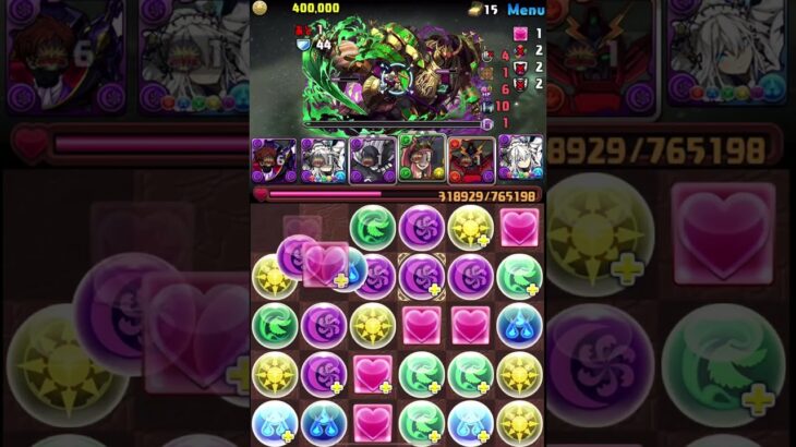 ゼロ＆ランスロットを使って パズドラ#shorts
