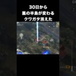 嵐の半島が大幅に変わる、、クワガタさようなら　#荒野行動