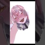 アモールちゃんの誕生日絵 #メメントモリ #illustration #イラスト #イラストメイキング #shorts