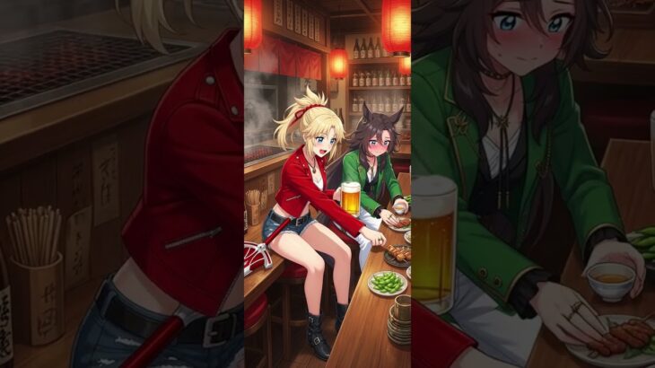 【grok】下戸のスピードシンボリ #grok #ウマ娘プリティーダービー #スピードシンボリ#fgo #モードレッド