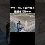 サマーランドの六角上が反則過ぎるw　#荒野行動