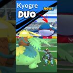 DUO✨️Kyogre Raid With✨️Mega Venusaur in Pokemon Go