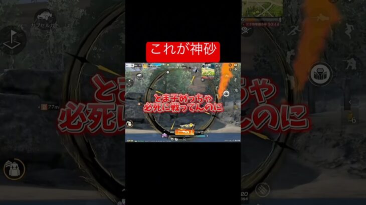【荒野行動】魅せ砂とはこれのこと