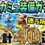 【ドラクエウォーク】ここで月輪を引いて水着ガチャに行きたい!!相棒カミュ装備他計40連で無課金勇者ははてんの月輪を獲得して迷いのガチャから抜け出せるか!?