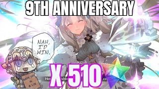 FATE GRAND ORDER 9TH ANNIVERSARY || SPACE ERESHKIGAL SUMMONS