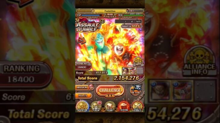 Max None P2W vs Big Mom Azault Rumble