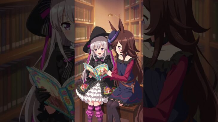 【grok】絵本がつなぐ絆# #grok #ウマ娘プリティーダービー #ライスシャワー #fgo #ナーサリーライム