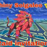🔴  Live Shiny Solgaleo raid  invitation by   #raj4t5   in  #pokemon go