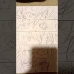 メメントモリの10人のクリファの魔女描いたよ　まだラフ状態だから後でデジタルとかにする予定、あと初ショートだからよく分からない