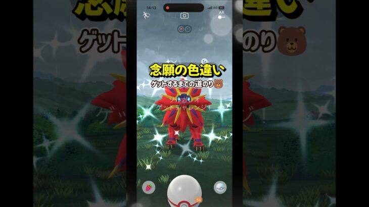 【ポケモンGO】フレンドさんと友情の物語！色違いソルガレオの個体値！？#ポケモンgo #ポケモン #Shorts