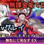 [FGO]  サブ垢でグレイちゃんを120Lvにしたので、冠位認定戦セイバーを久しぶりにやってみた！　攻略の解説？もあり