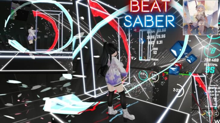 【ビートセイバー】Warrior –  坂本櫻（ゲーム『メメントモリ』アルトリア キャラクターソング） ／Mapper Komeijisan051