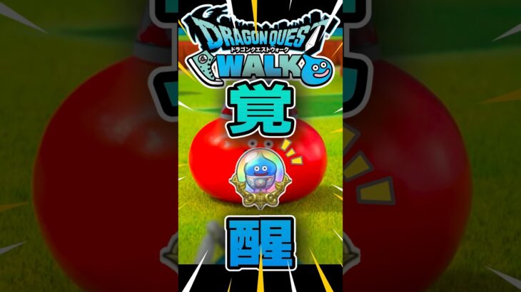 【ドラクエウォーク】どんぶりスライム覚醒するとKINGに！！ #dqw #ドラクエウォーク #ドラクエ
