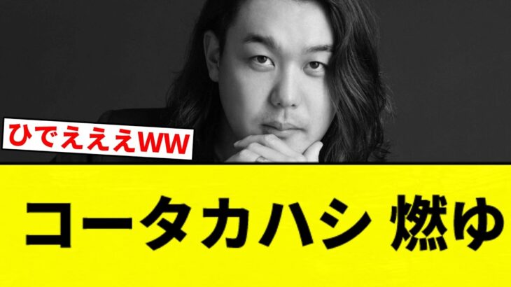 【燃ゆ】コータカハシ 燃ゆ【プロ野球反応集】