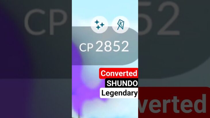🫣Free Shundo Legendary Maker🫡 in pokemon go.