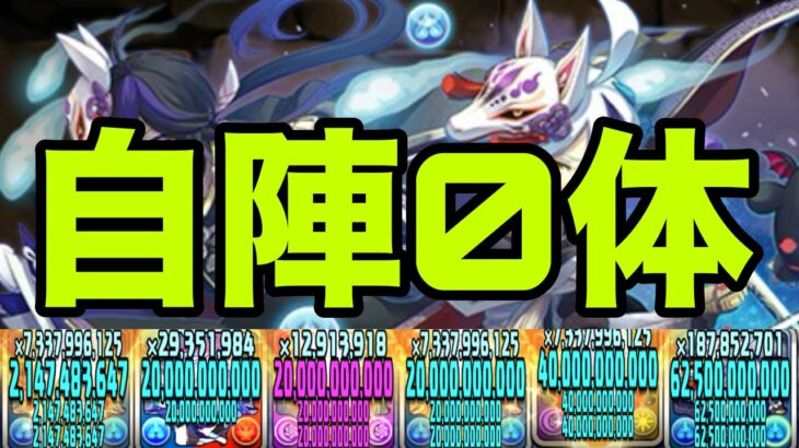 俺の完成した『自陣0体ランス最強編成』見てくれよ　大樹　パズドラクロス【パズドラ】