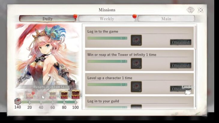 Early stream because I’m sleepy  [メメントモリ]