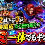 [トレクル]大乱戦VS神の騎士団！特攻1体から3体まで様々な特攻入り編成立ち回り紹介！ナミ一体でも十分やれる！[OPTC][大乱戦]#呪いの王子ロキ超スゴフェス